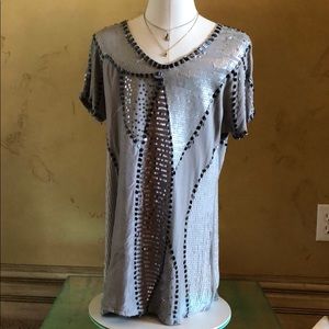 Sequin top